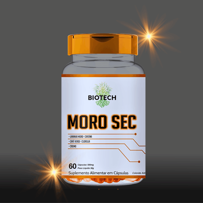 MOROSEC- Queimador de Gordura - 60CAPS 500mg